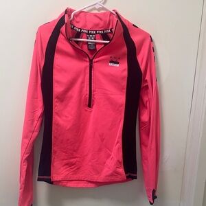 Pink Owl Pink and Black Off-the-Shoulder Sweater